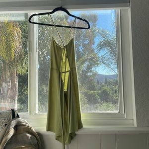 L.A. Hearts Green Mini Dress